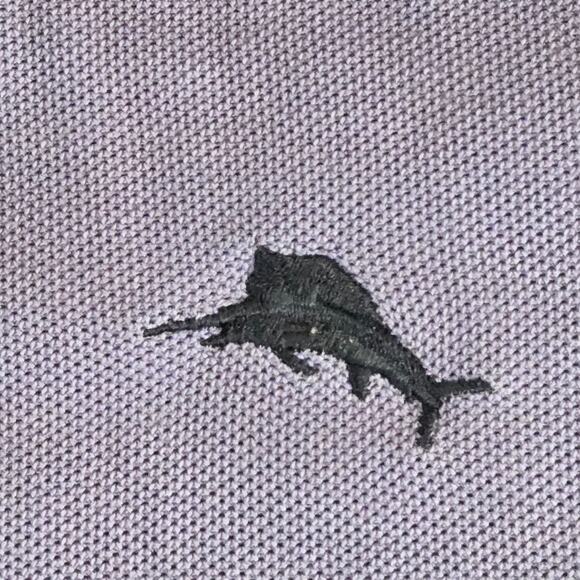 Tommy Bahama Island Zone Shirt XL Marlin Embroidery Floral Trim Button Down - Picture 6 of 14